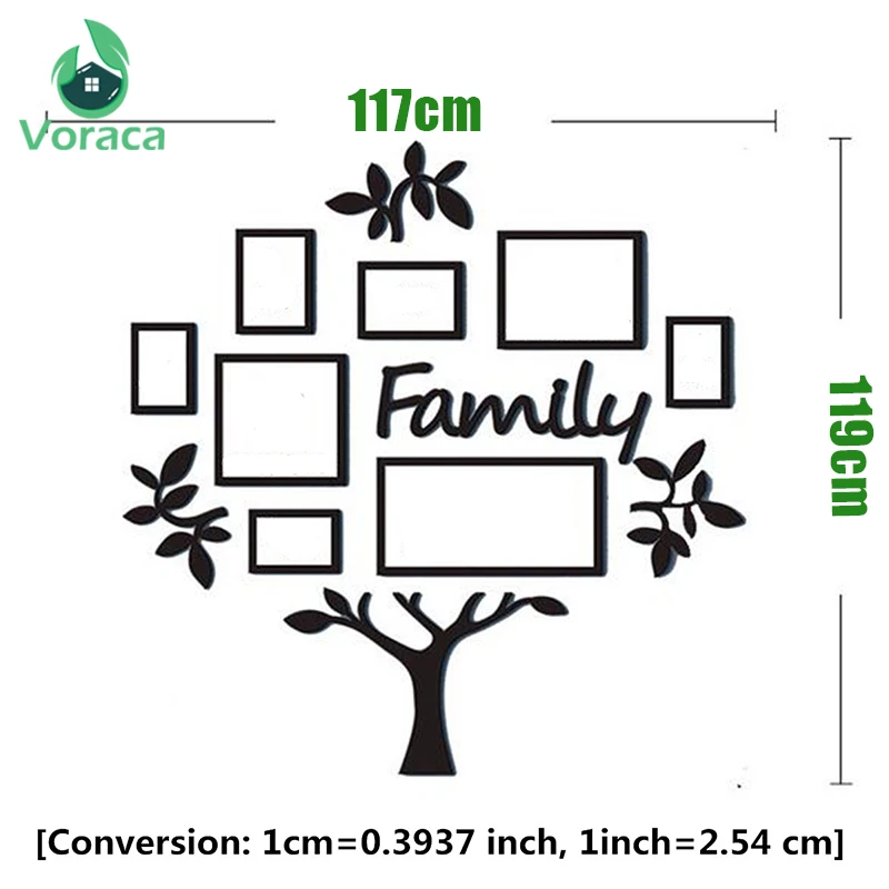 3D рамы для картин картина Наклейка на стену задний фон с изображением дома декоративные клей &quotсделай