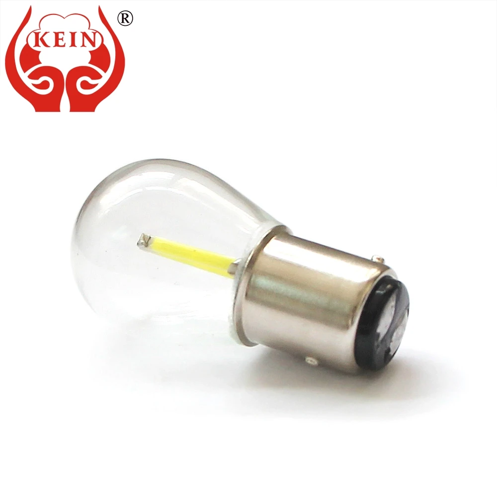 Светодиодные лампы KEIN p21w 1156 1157 ba15s bay15d для автомобиля cob тормозной S25 задний фонарь