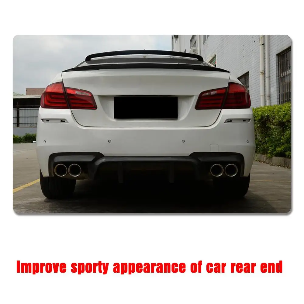 Диффузор для заднего бампера из углеродного волокна спойлер BMW 5 серии F10 M5 седан