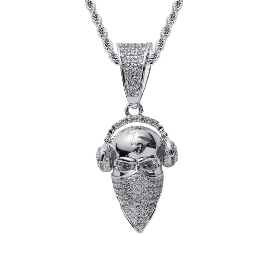 Модные ювелирные изделия MATHALLA в стиле хип-хоп с микрозакрепкой Подвеска для