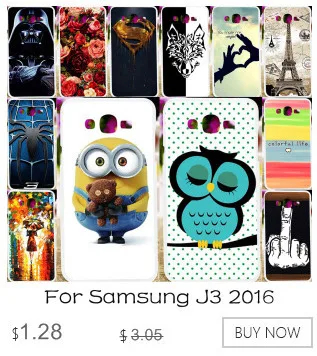 TAOYUNXI матовый Пластик чехол для телефона для samsung Galaxy J3 J300 SM-J320 5,0 дюймов J300F J3000 J3109 J320H J320M J320Y крышка