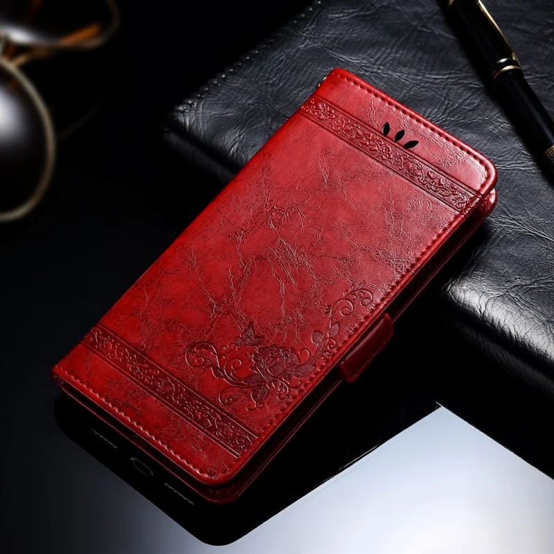 Для Blackview A60 чехол Роскошный винтажный Флип Бумажник кожаный для телефона Fundas
