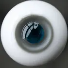 Наряд wamami для шарнирной куклы, со стеклянными глазами, черного цвета, 12 мм, 0119