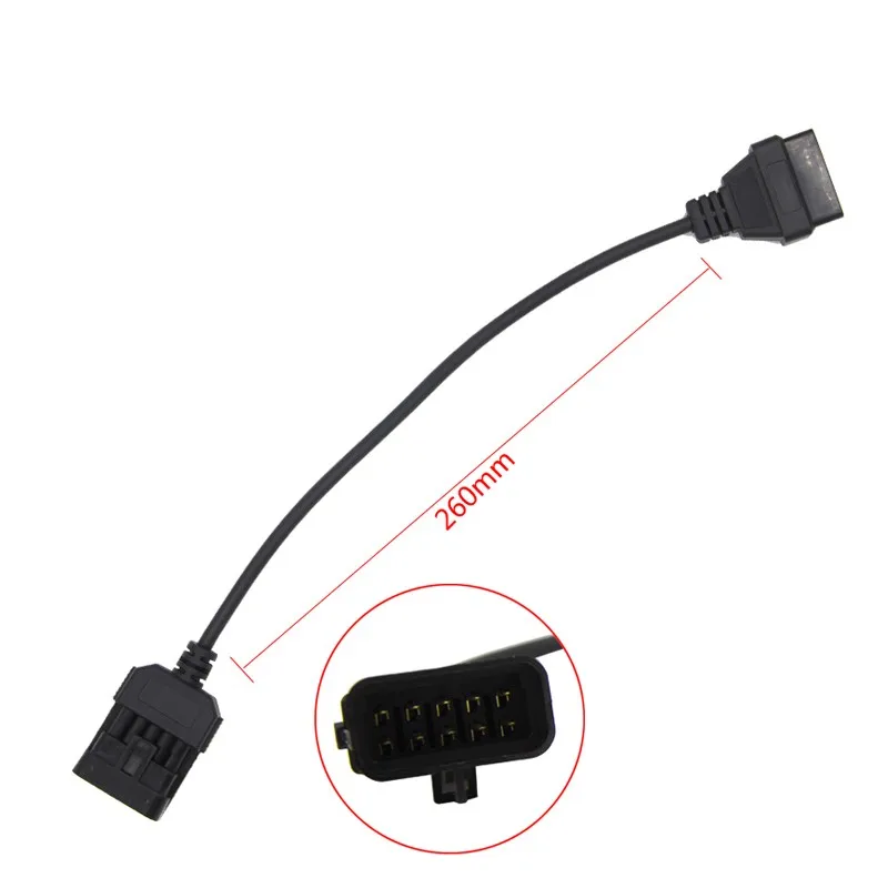 2018 лучшее качество для Opel 10Pin 16Pin OBD2 автомобиля Диагностика расширения инструмент