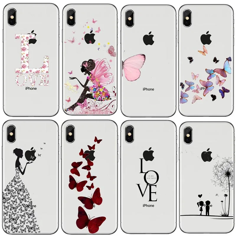 Силиконовый чехол для iPhone X 8 7 6 6S Plus 5S 5C SE XS Max 11Pro MAX 11 | Мобильные телефоны и