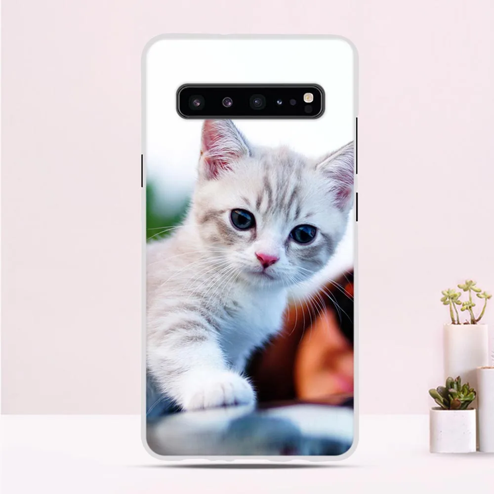 Чехол для Samsung Galaxy S10 силиконовый мягкий резиновый чехол с принтом gs10 рисунком