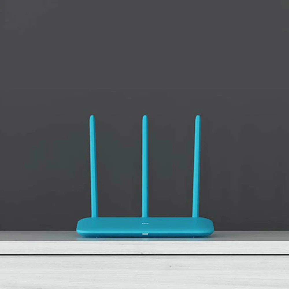 Оригинальный Xiaomi mi 4Q беспроводной маршрутизатор синий 2 4G 450 Мбит/с 3 антенны Net OT WAN