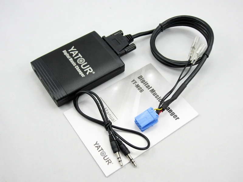 Yatour YT-M06 Для Fiat 8-Pin alfa romeo Lancia Maserati Blaupunkt Автомобильный mp3 плеер usb цифровой CD-переключатель музыки USB AUX адаптер