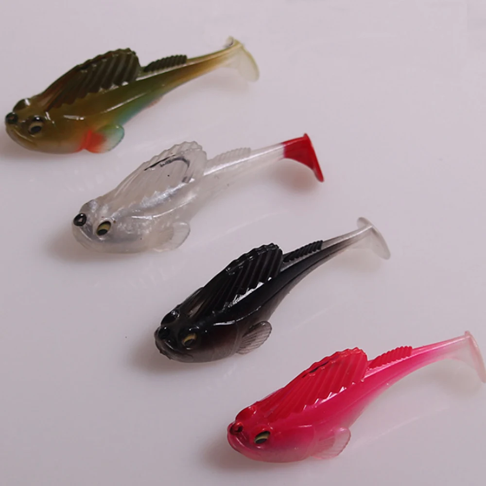 

1pcs Jumping fish Soft Lure Bait With lead 7.5CM 14G Wobblers Artificial Bait Jig Lures Tackle