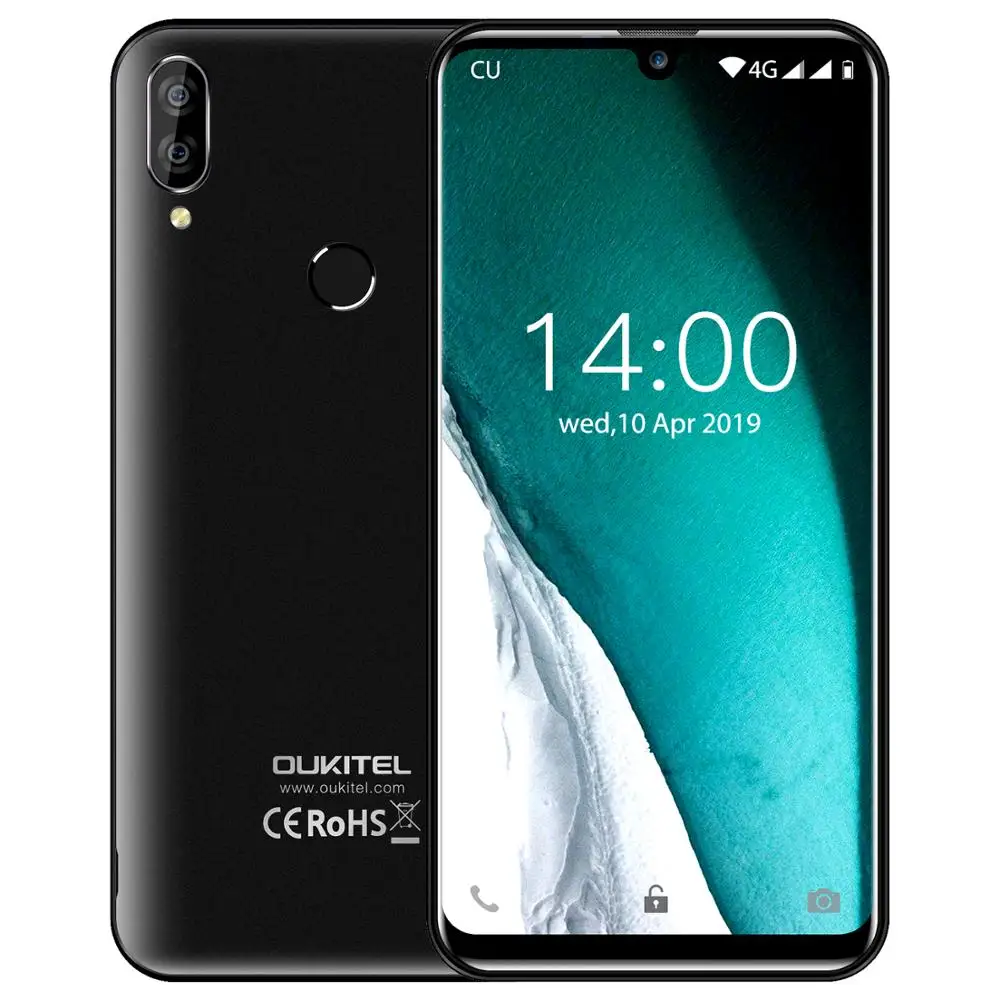 OUKITEL C16 Pro 5 71 ''Android 9 0 19:9 MT6761P 3 ГБ 32 смартфон отпечаток пальца Лицо ID