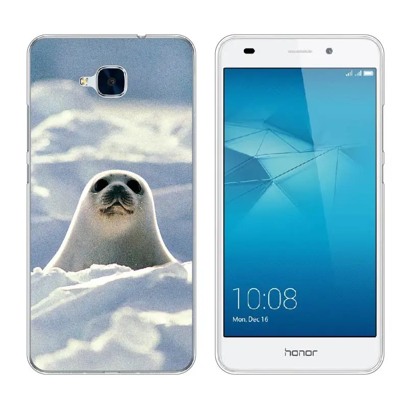 Чехол для Huawei Honor 5C случае Русская версия милый рисунком чехол нет отпечатков