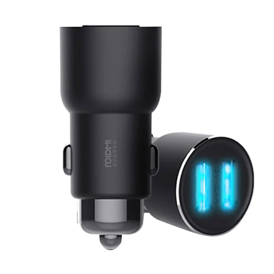 Оригинальный Xiaomi ROIDMI 3S Bluetooth Dual USB 5 В 3.4A автомобильное зарядное устройство умное