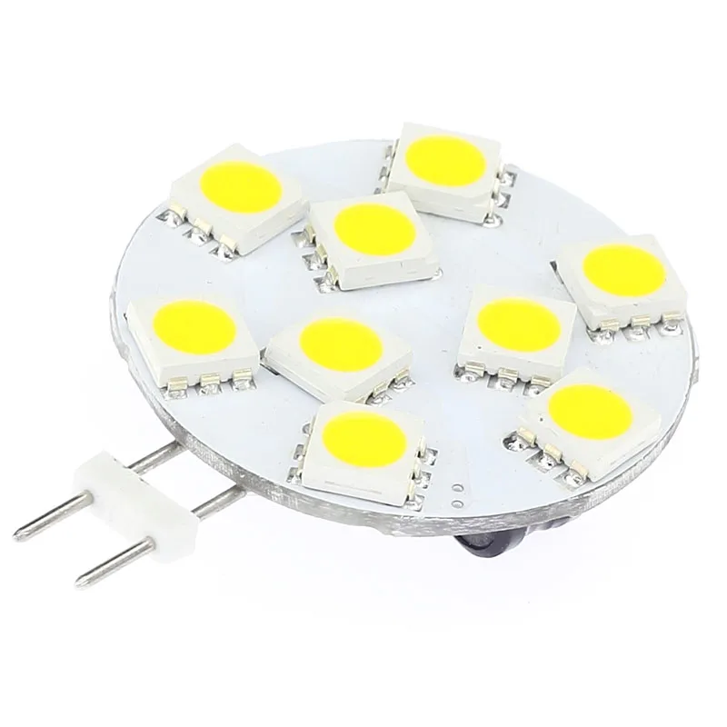 9 Led G4 White 12V Led Under Cabinet Light Spot Light 1.8W Dimmable Use For Marine House Car 1pcs/lot