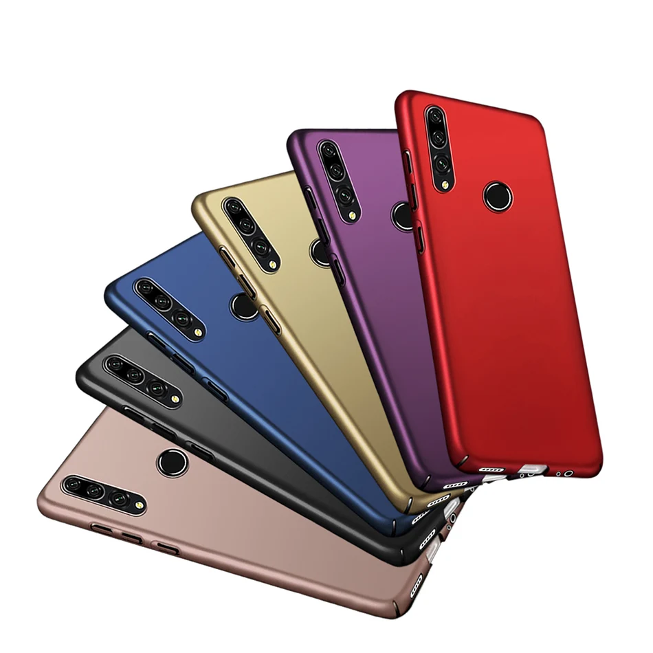 Матовый чехол для Huawei Y9 Prime 2019 жесткая пластиковая задняя крышка телефона