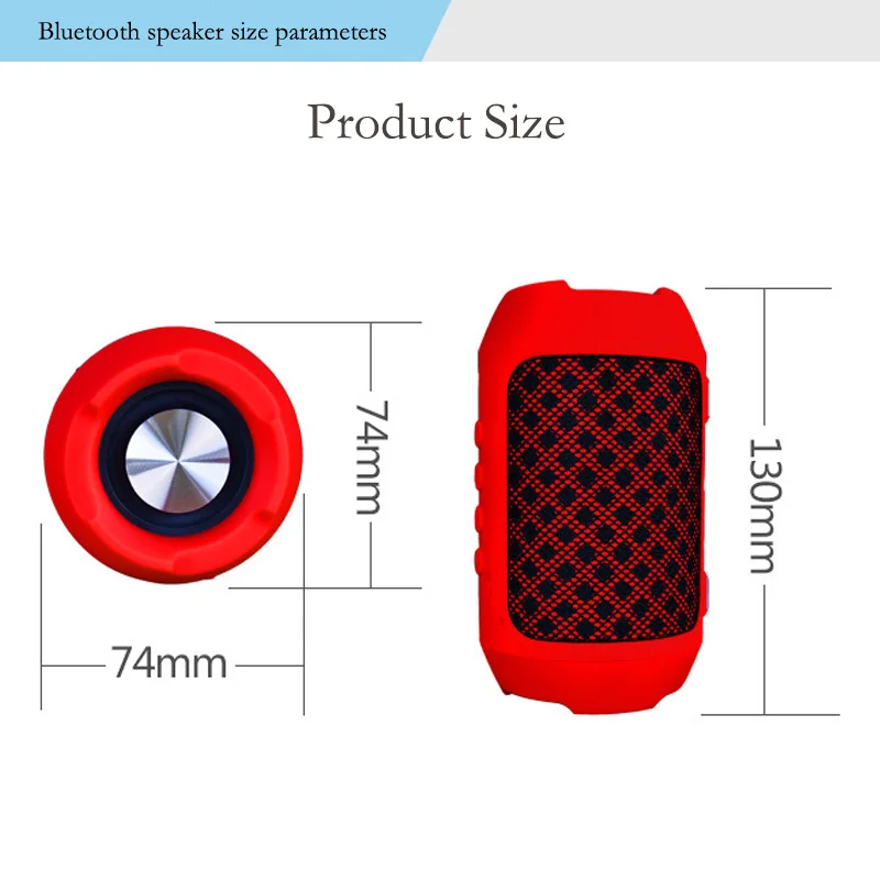 Мини портативные беспроводные колонки бас стерео Bluetooth Колонка сабвуфер