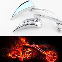 motorcycle custom rearview mirrors mini mirror for harley dyna softail sportster road king electra