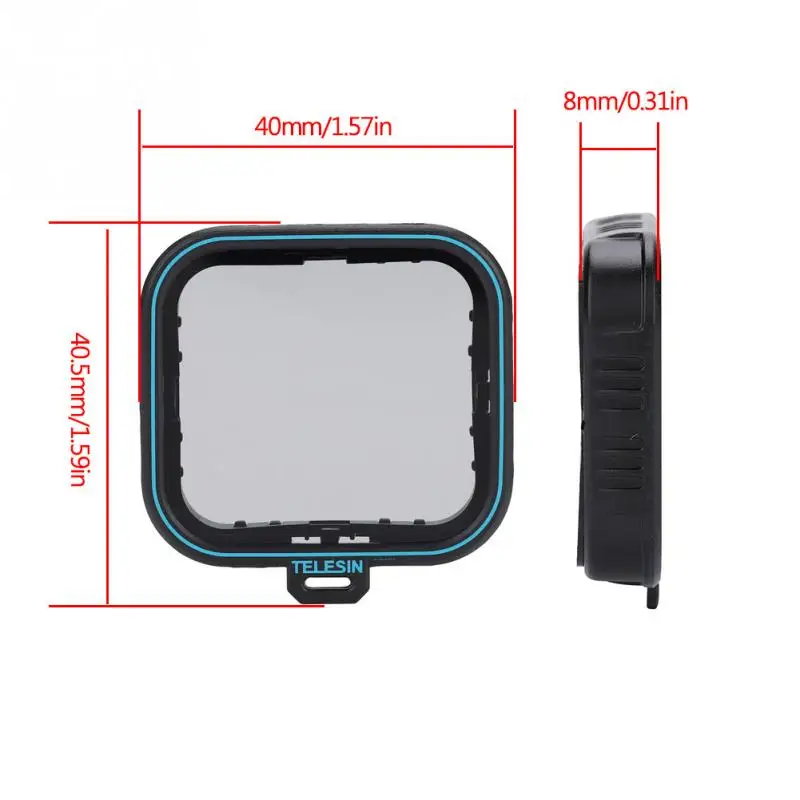 Тонкий прозрачный поляризационный фильтр для объектива камеры аксессуары Gopro Hero