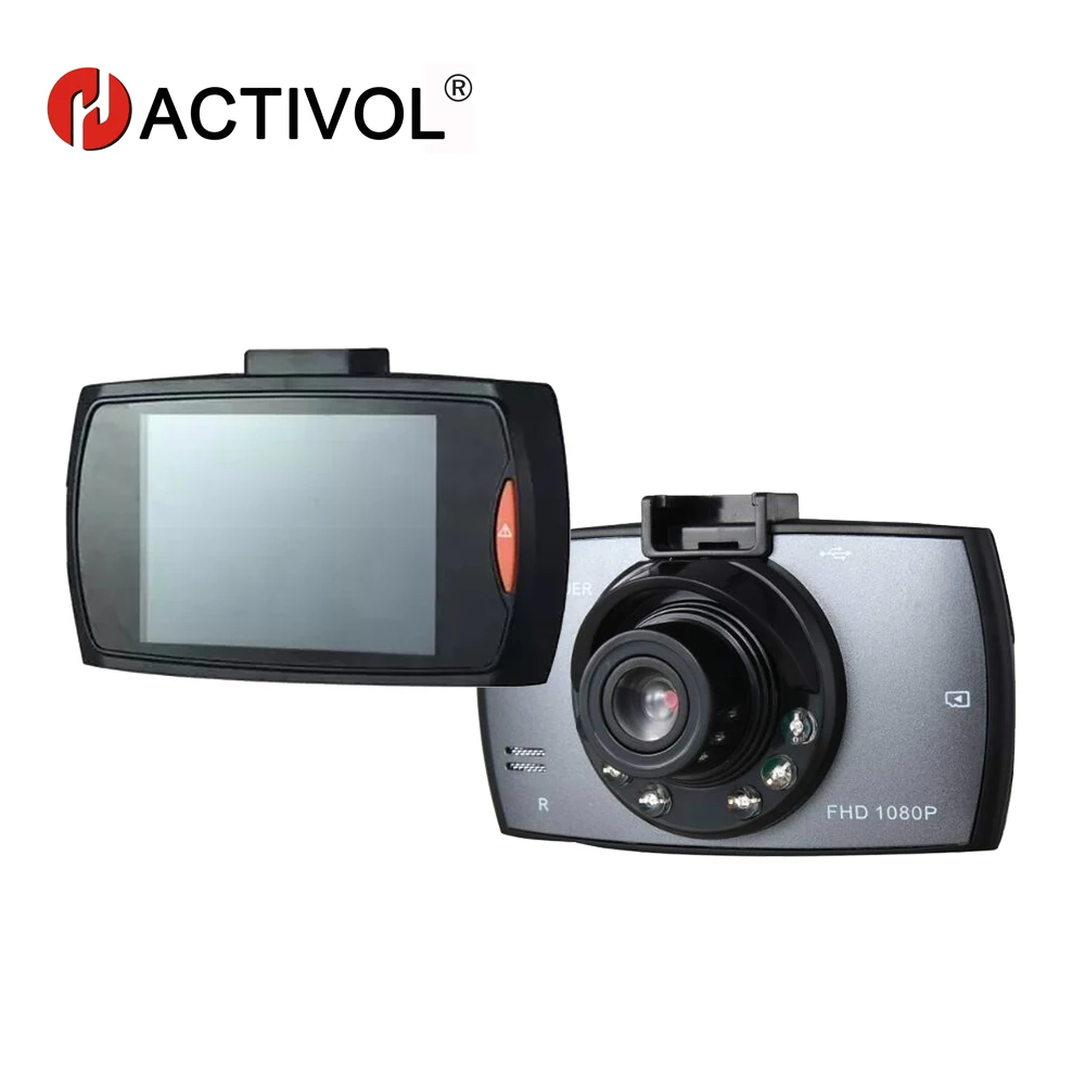 Автомобильный видеорегистратор HACTIVOL Full HD 1080P 2 7 &quotIPS экран автомобильная камера