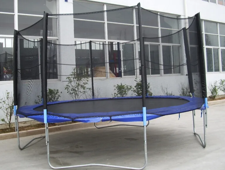 Фантастический безопасный батут 12 футов сертифицированный CE трифолин с