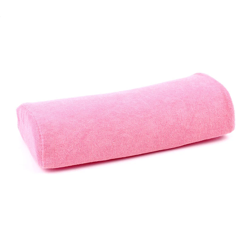 pink Маникюрные мягкие подставки для рук моющаяся ручная Подушка губка держатель для подушки подлокотники для дизайна ногтей маленькая маникюрная подушка для рук - Цвет: pink