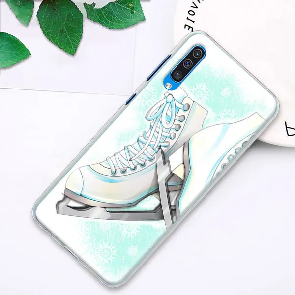 02 Чехол для телефона с фигурными коньками Go для samsung Galaxy A30 A50 A70 A80 A6 A8+ A7 A9 M10 M30 PC жесткий чехол - Цвет: 02
