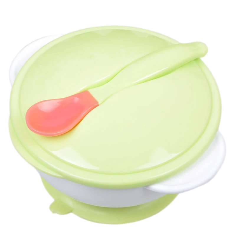 1 комплект для малышей и детей постарше миска с присоской ложка Безопасность
