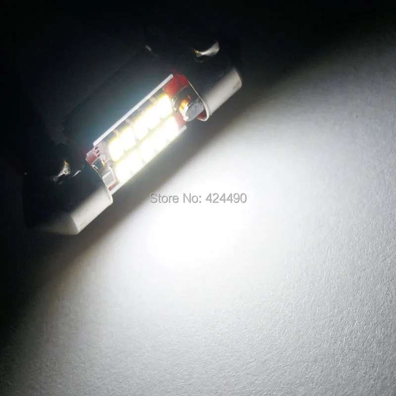 AORUNYEBAO 2x Festoon C5W светодиодный автомобильный светильник 10SMD 12SMD 31 мм 36 39 41 для Чтения