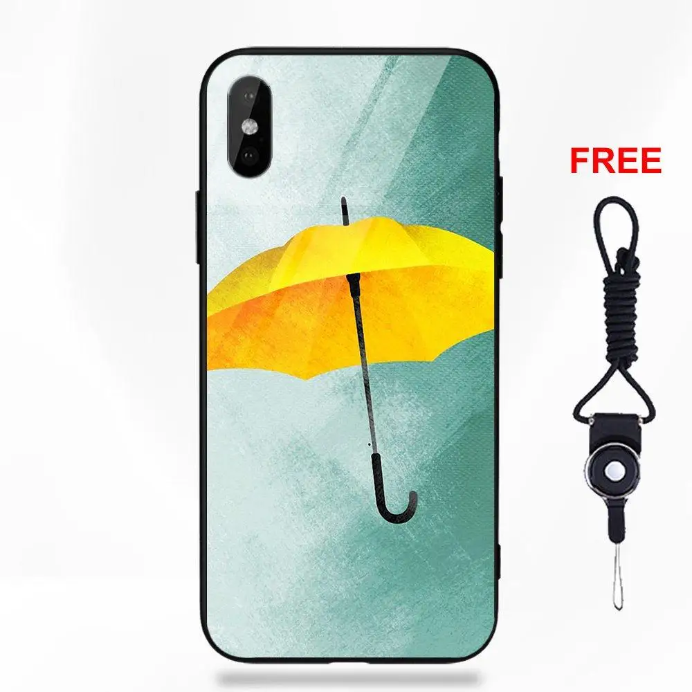 Vvcqod Yellow Umbrella How I Met Your Mother For Apple iPhone 5 5C 5S SE 6 6S 7 8 Plus X XS Max XR | Мобильные телефоны и