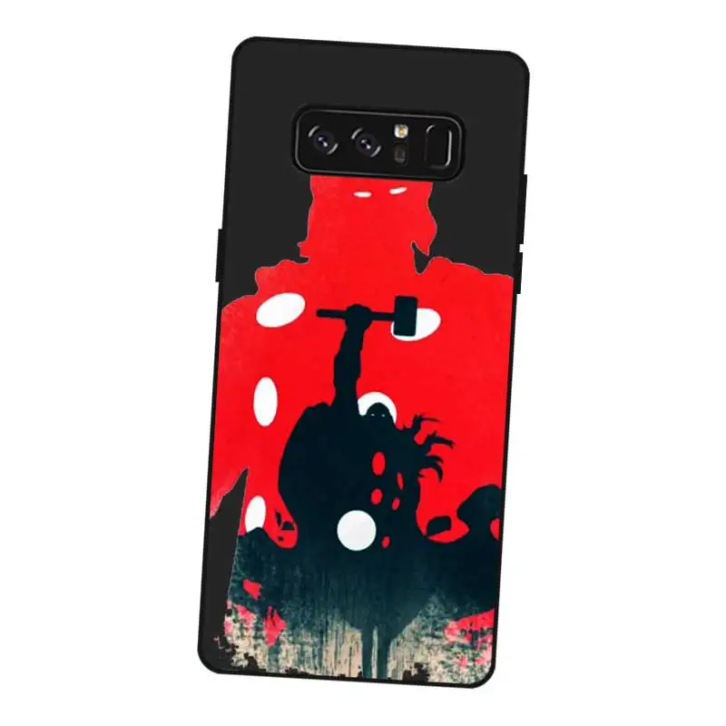 P224 Thor Loki Black Silicone Case Cover For Samsung Galaxy Note 3 4 5 8 9 10 Plus M10 M20 |