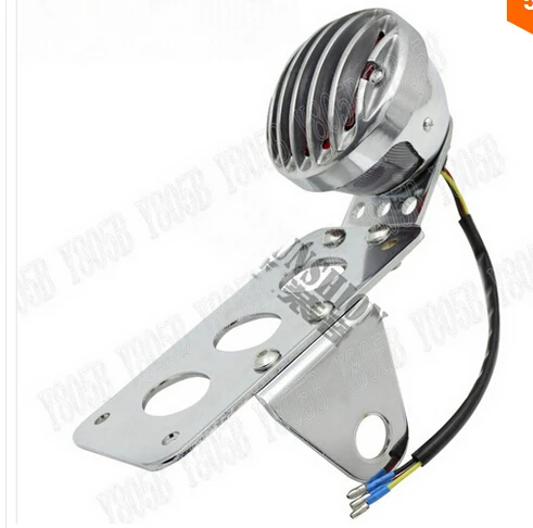 Хромированный Кронштейн для номерного знака с боковым креплением Honda Rebel CMX 250 CA125