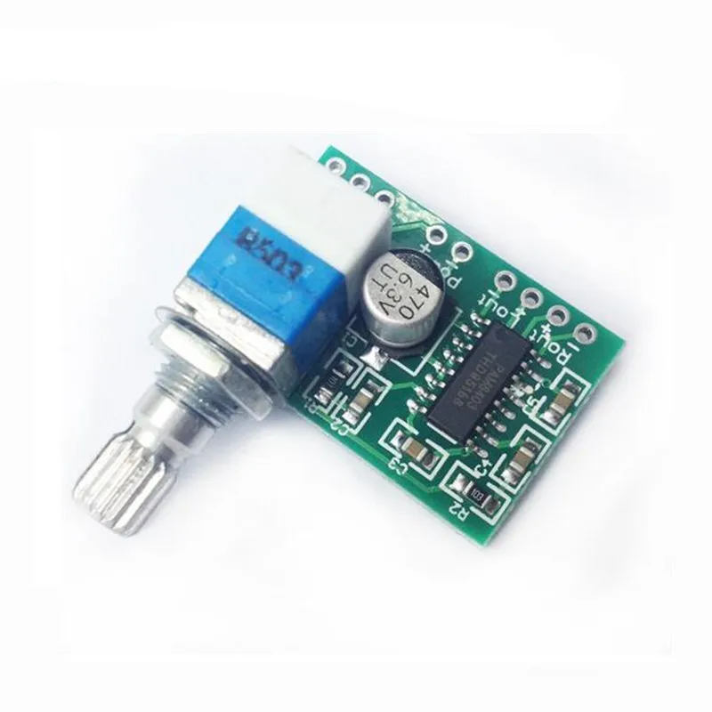 Thinary Electronic PAM8403 mini 5V Цифровой усилитель плата с переключателем потенциометра