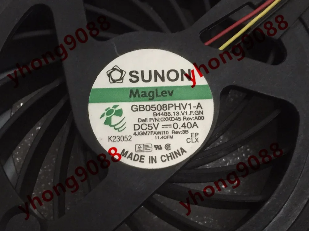 Sunon GB0508PHV1 A B4488.13.V1.F.GNDC 5V 0.33A Вентилятор охлаждения сервера|blower fan|server fanblower fan 5v |