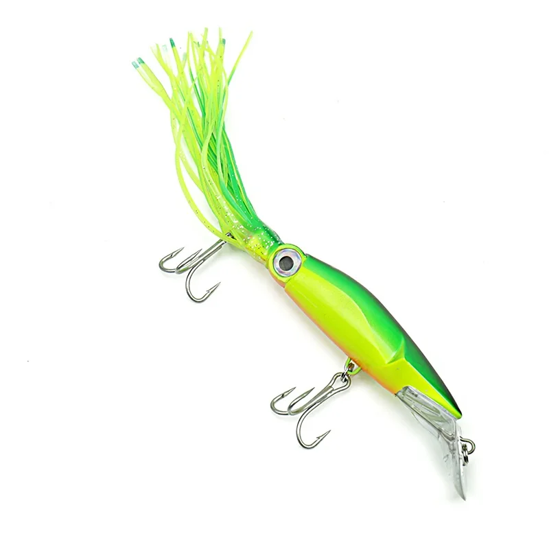 6 шт./компл. жесткая рыболовная приманка большого размера искусственная наживка 24