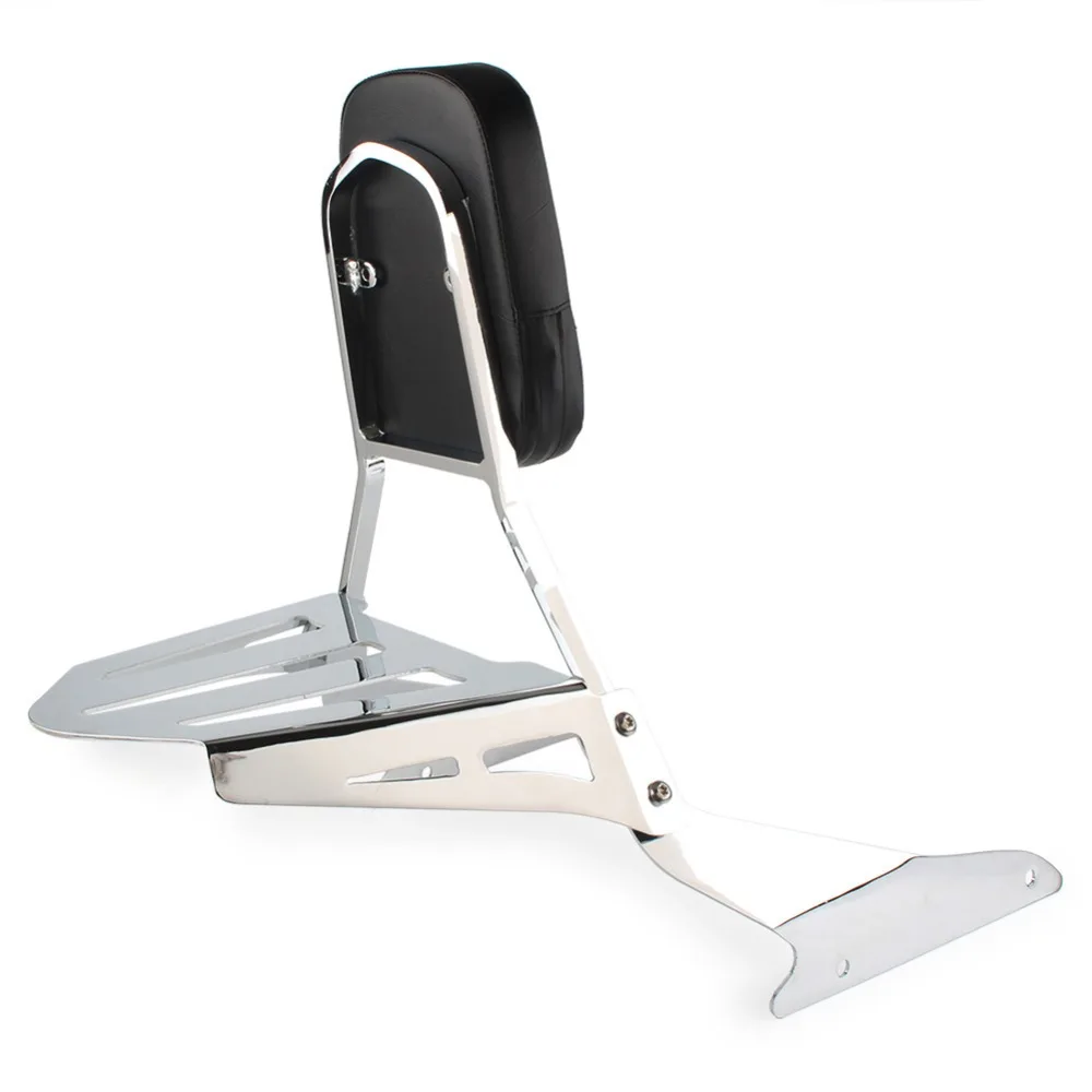 Motorcycle Accessories Detachable Sissy Bar Backrest Pad Set For Suzuki Boulevard M109R M109R2 M109RZ 109 M109 109R 2006