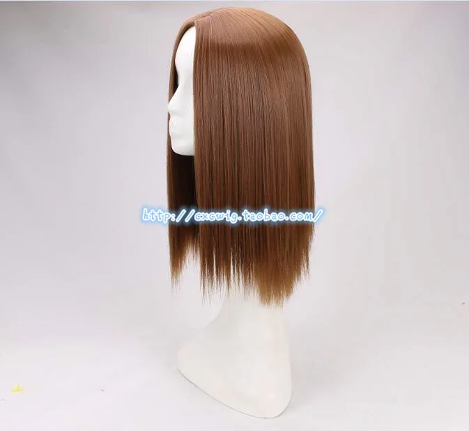 Женский парик Ginny Molly Weasley коричневый для ролевых игр на Хэллоуин.