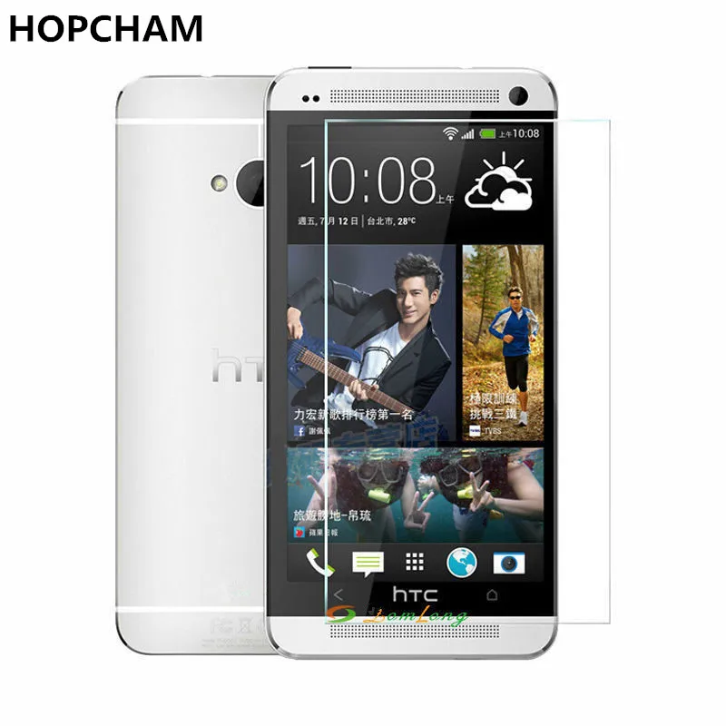 Оригинальное закаленное стекло 9H 2.5D для HTC One M7 защитная пленка M 7 801S 801E 801N 801D 802T 802D