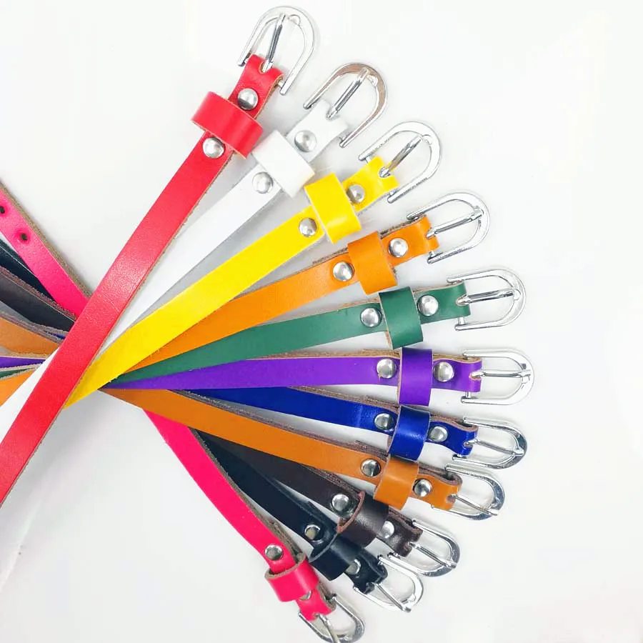 Shsby  silver Watches accessories wholesale leather band high quality/short leather watch band can match a variety of headers