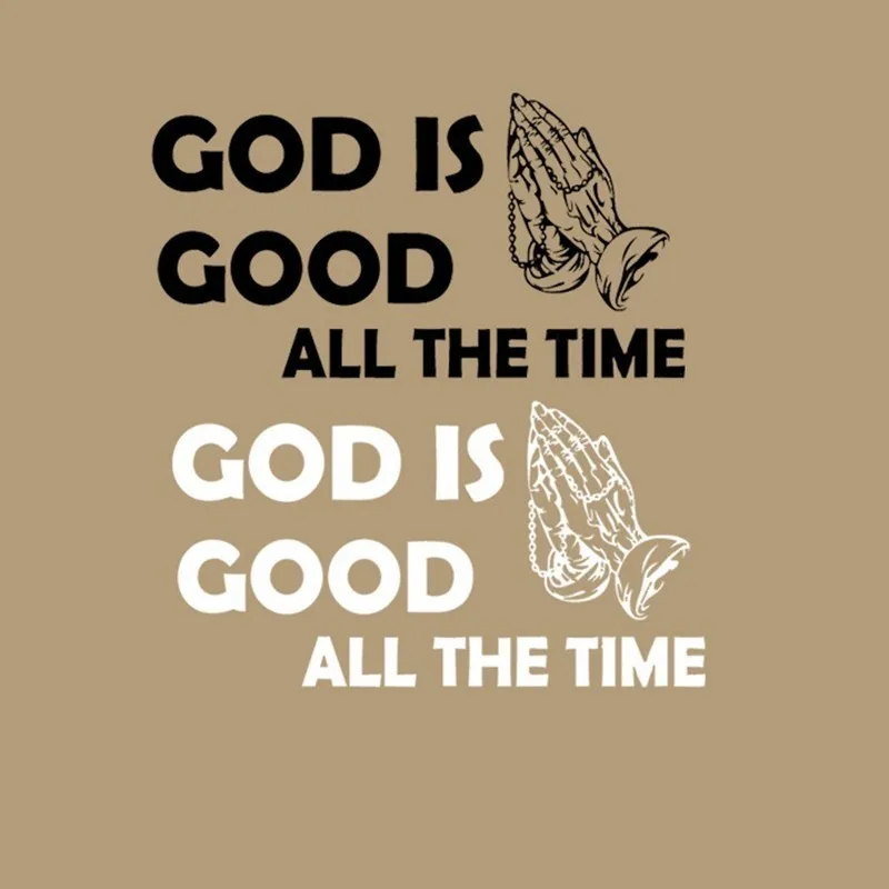 Нашивка с надписью God is Good для одежды сделай сам термоклейкая аппликация