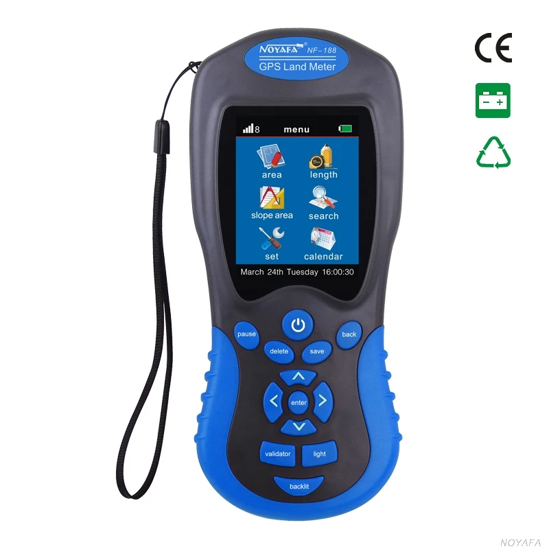 Gps измеритель земли Noyafa NF-188 инструмент геологической съемки любой площади Земли и обхват может быть измерен на открытом воздухе