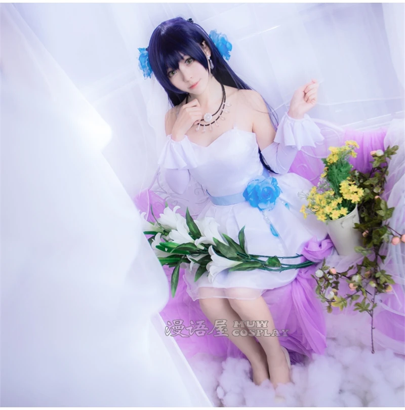 

Love Live Sonoda Umi All Member Cosplay Costume Bridesmaids Dress Party Costume Sweet Girl And Women Dresses