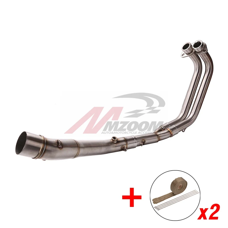 ExhuastWRAP TAPE Аксессуары для мотоциклов полная выхлопная система труба для YAMAHA R25 R3- без выхлопа - Цвет: ExhuastWRAP TAPE