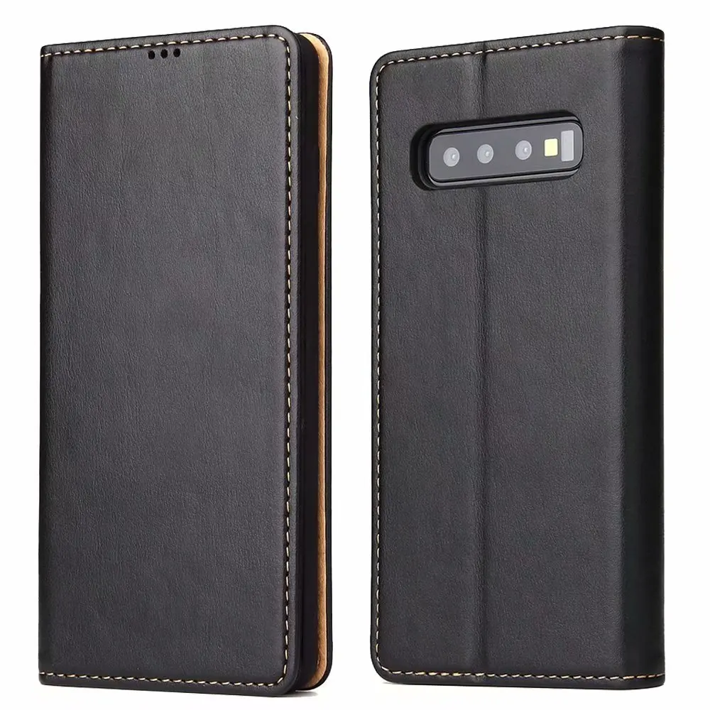 Кожаные чехлы-книжки для samsung S10 чехол Galaxy S10 плюс Чехол для кошелька держатель для samsung Galaxy S10E чехлы-накладки Coque