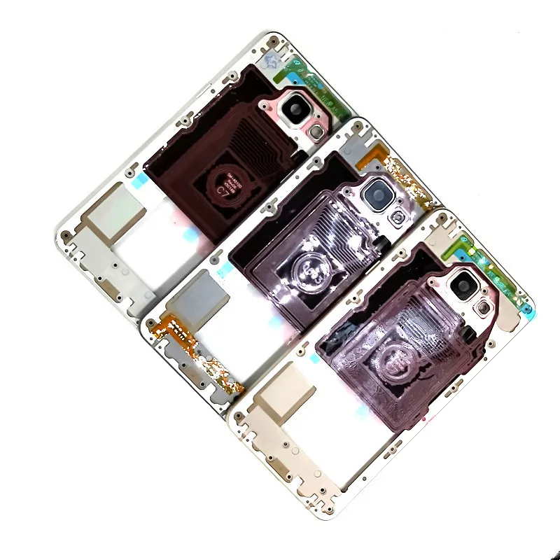 Для Samsung Galaxy A510 A5100 A5 2016 A510F средняя рамка Корпус с объективом камеры запасные