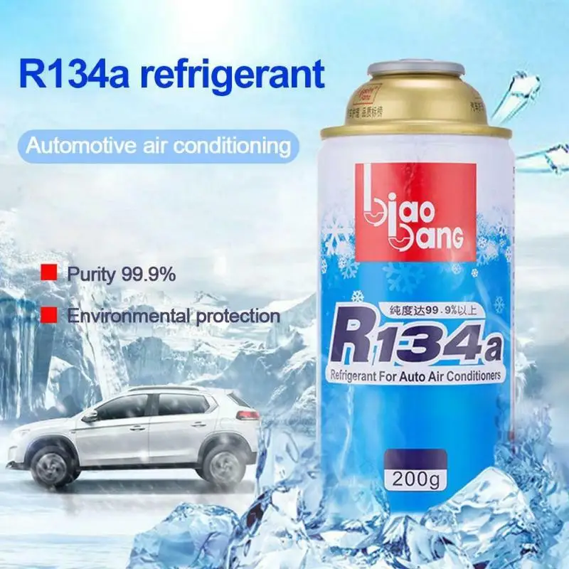 R134A 1/5 шт Замена хладагента и зарядный шланг экологически чистый для кондиционера автомобильный хладагент