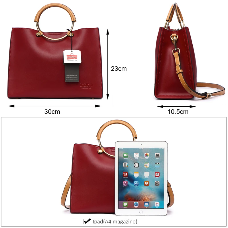 Женские дизайнерские сумки BVLRIGA из натуральной кожи с кольцом известных брендов