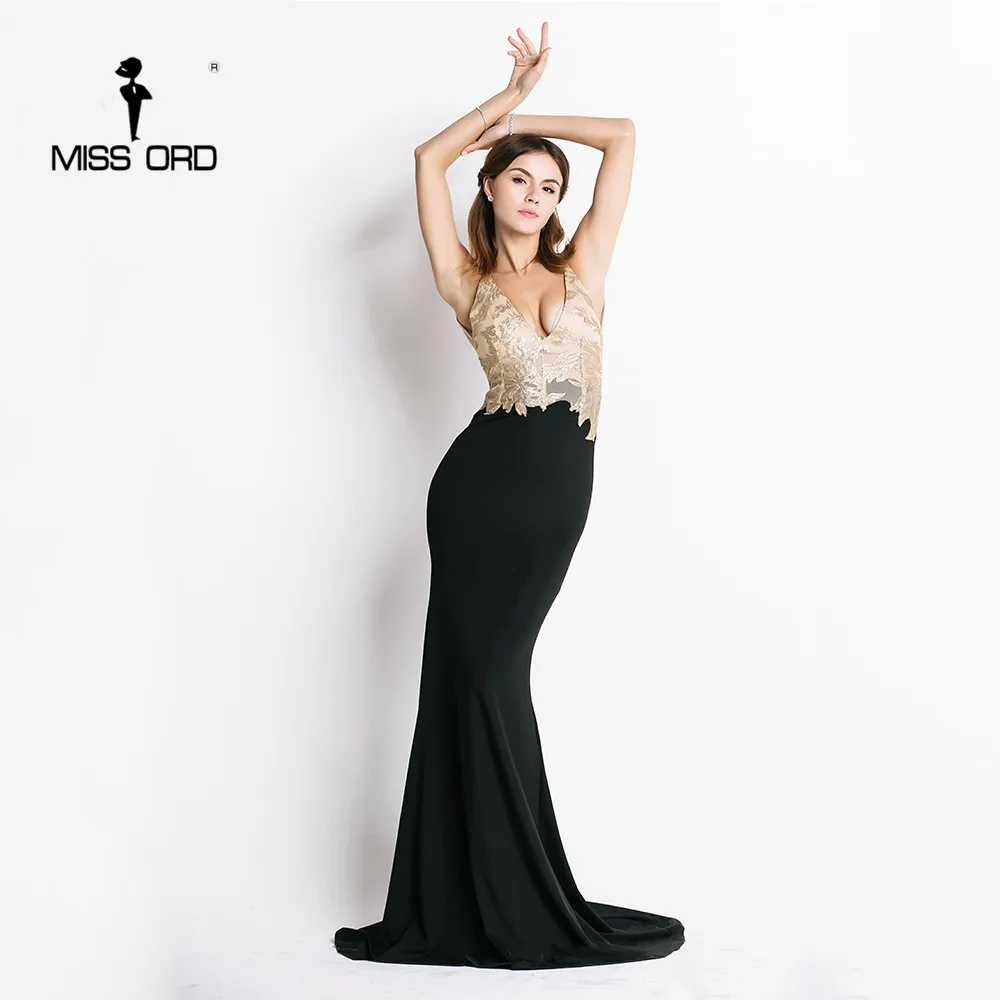 Бесплатная доставка missord 2018 Sexy v образным вырезом без рукавов Холтер блесток