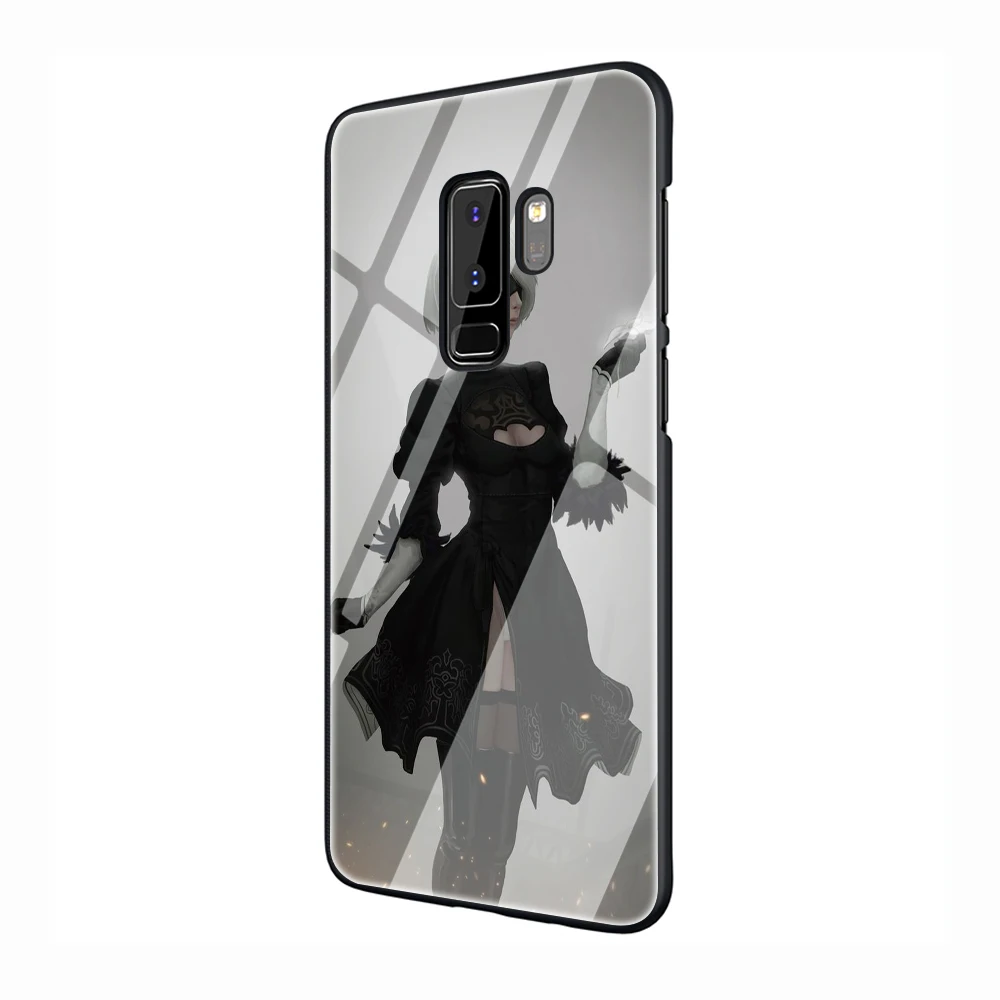 НИР автоматов закаленное Стекло чехол для телефона чехол для samsung Galaxy S7 край S8 9 10, 8, 9, 10, плюс A10 20 30 40 50 60 70 - Цвет: G2