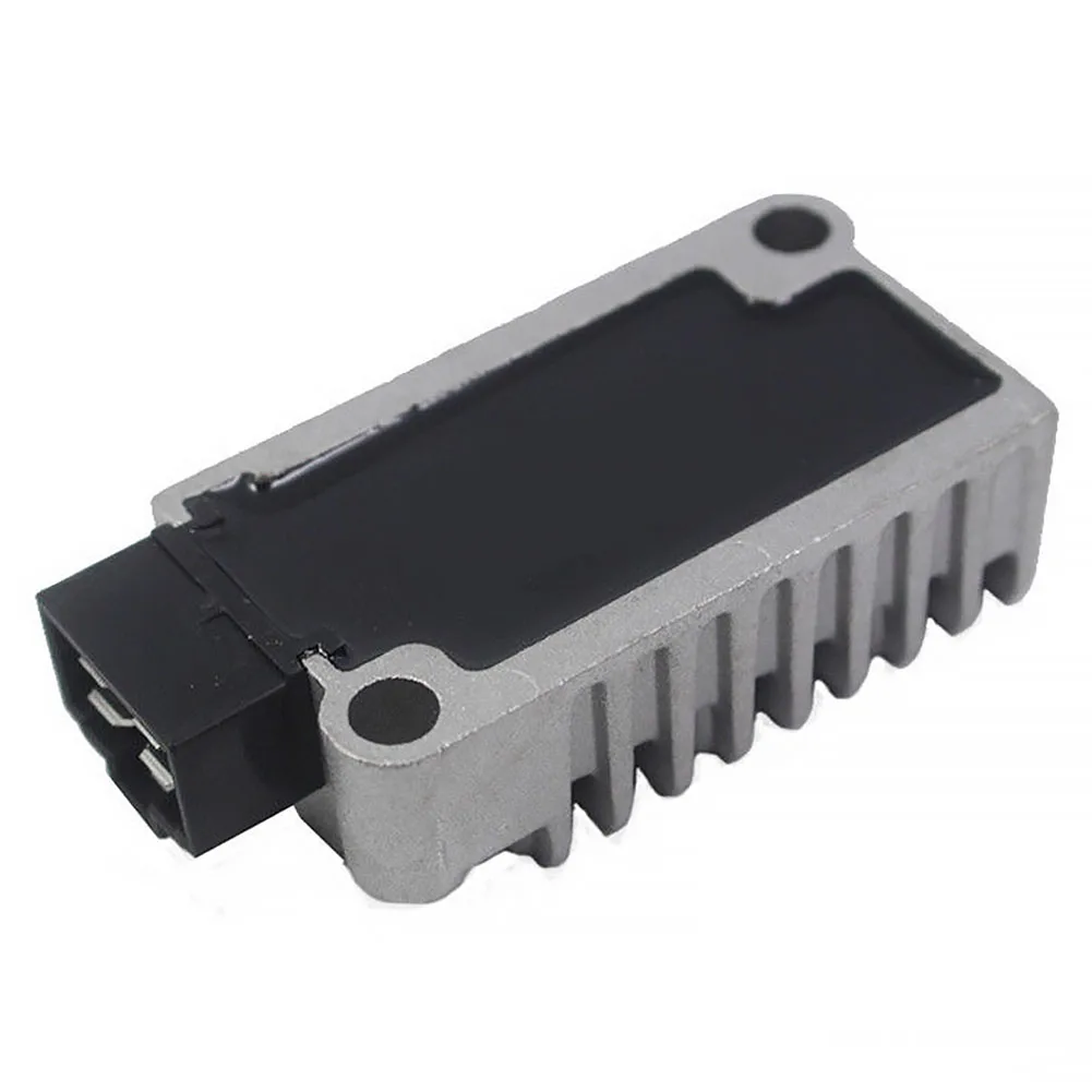 Двигатель цикл алюминий Прочный 4 булавки напряжение Регулятор Plug &amp Play 12 В