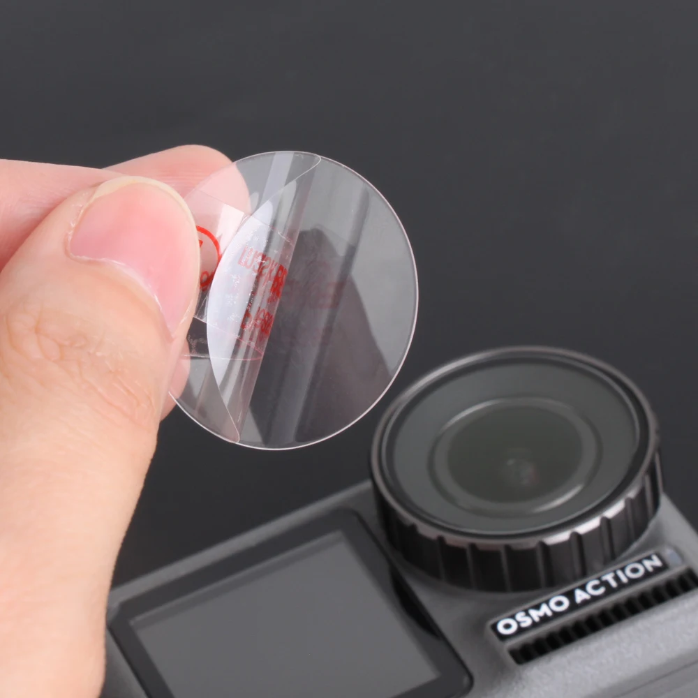 Защитная пленка для экрана экшн-камеры OSMO закаленное стекло и объектива DJI |