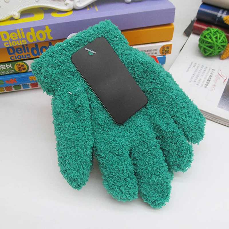 Модные милые детские перчатки варежки для рук теплые зимние аксессуары